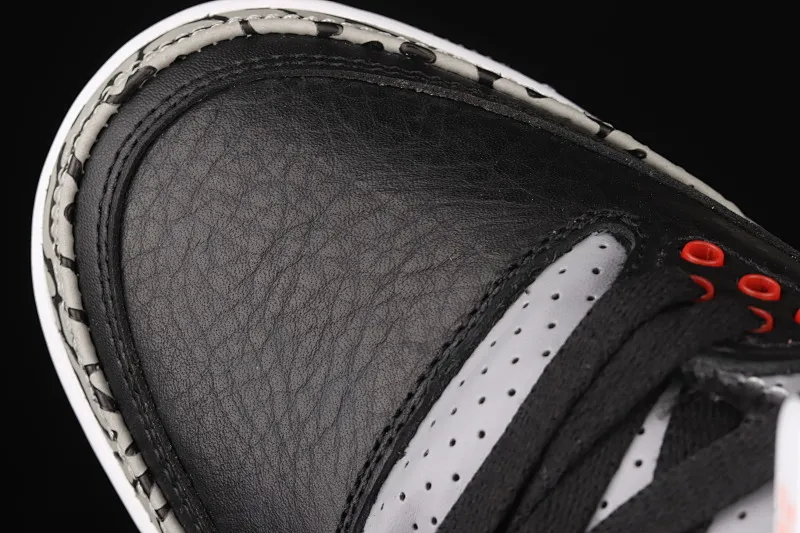 All categories Air Jordan Jordan series basketball shoes Air Jordan 3 J version Air Jordan 3 Retro Black Cement (2018) AJ3 Joe 3 replica black cement 854262-001